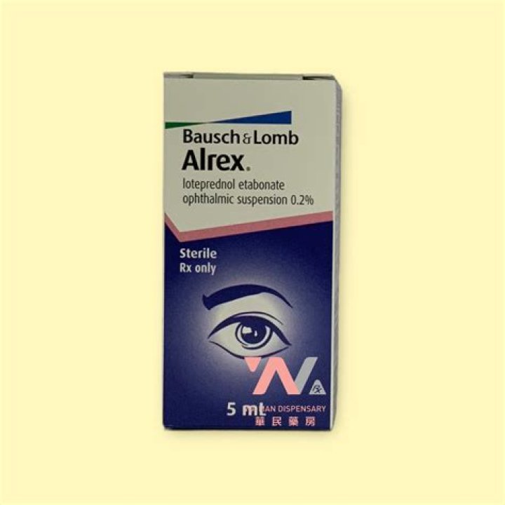 Is there a generic for Alrex eye drops?