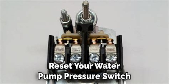 Is there a reset button on well pump?