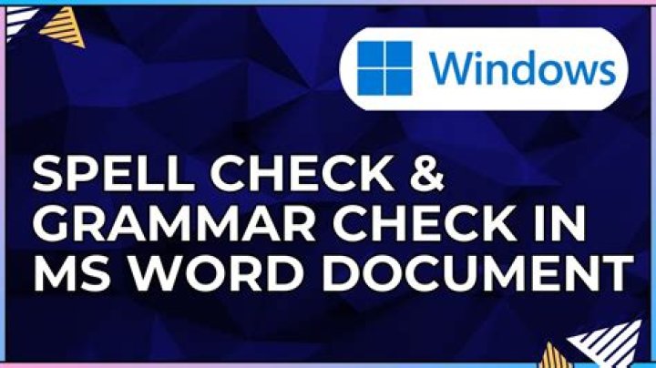 Is there spell check in MS Project?