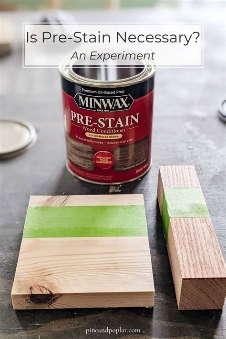 Is wood conditioner necessary before staining?