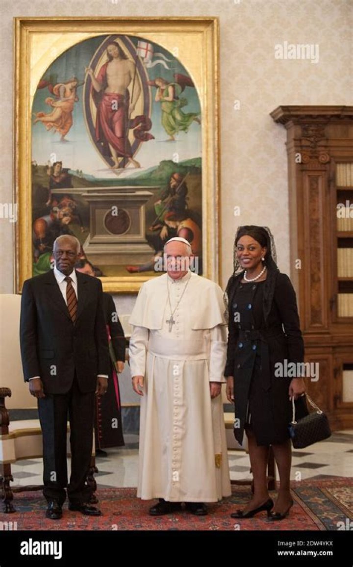 José Eduardo dos Santos wife: Ana Paula dos Santos