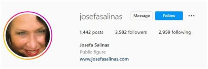 Josefa Salinas Wiki, Age, Wikipedia, Bio, Young, Net Worth, Children