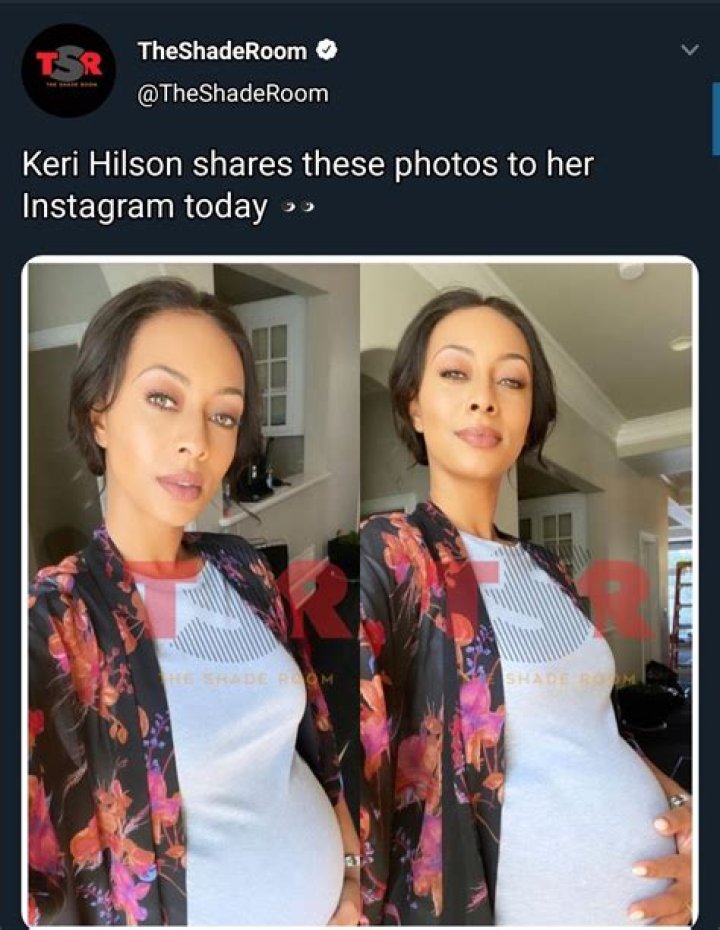 Keri Hilson pregnant 7 months after her collaboration with Stonebwoy