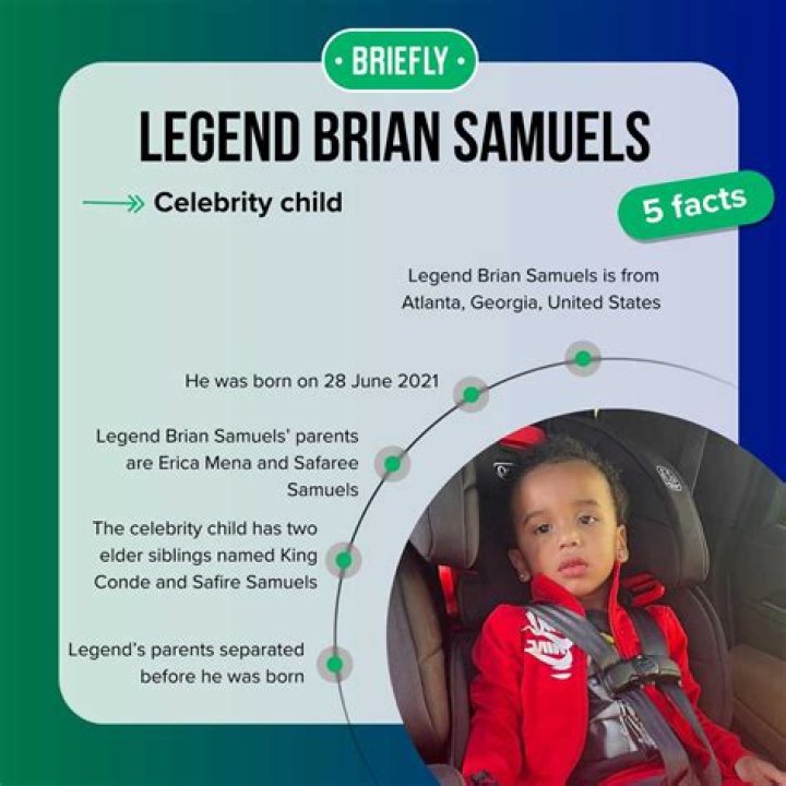 Legend Brian Samuels: Who Is Erica Mena’s Son?