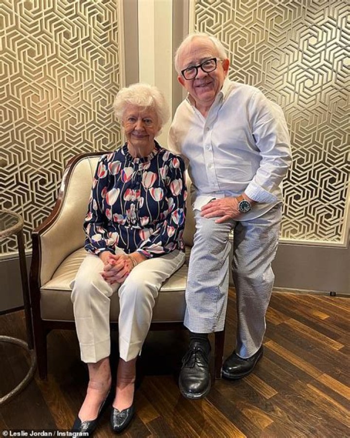 Leslie Jordan Parents: Peggy Ann Jordan