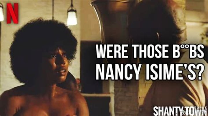 Nancy Isime naked video in Shanty Town movie