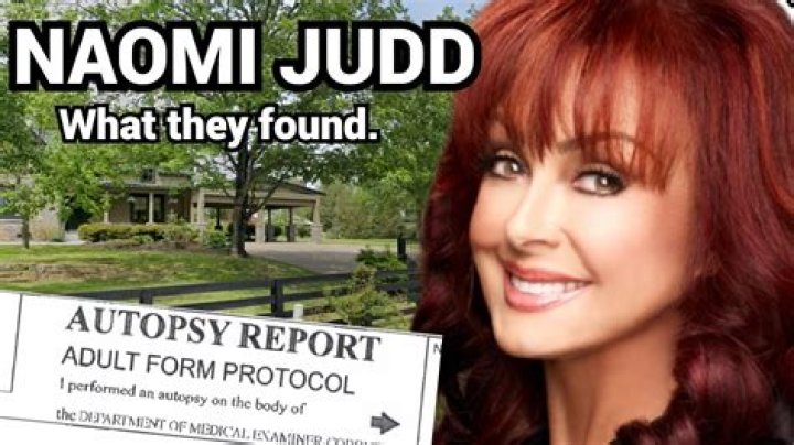 Naomi Judd Autopsy Report Photos