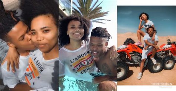 Nasty C baecation with his girlfriend Sammie Heavens in Dubai