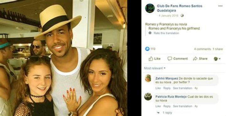 Romeo Santos’ Dating History