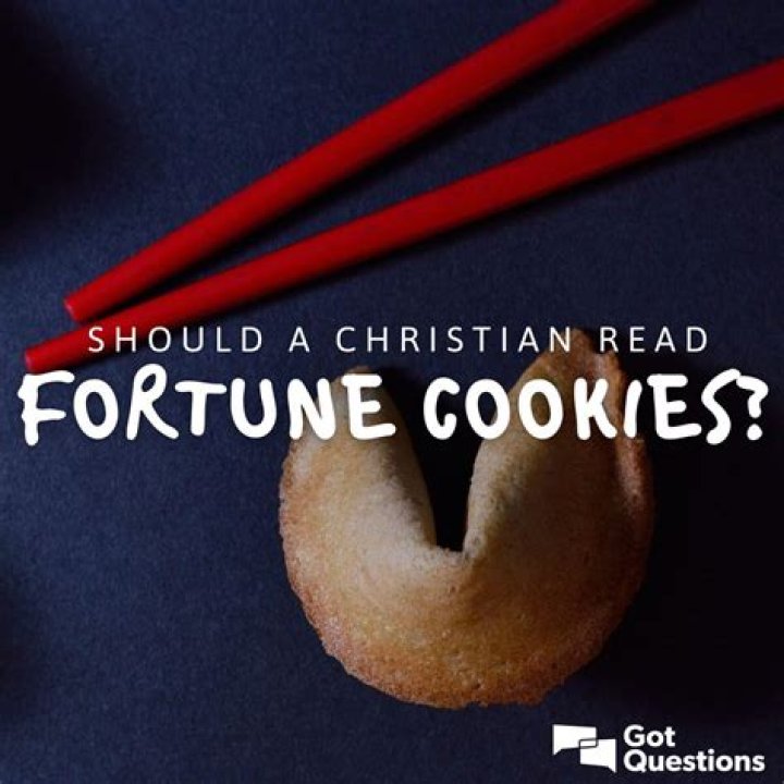Should a Christian read fortune cookies?