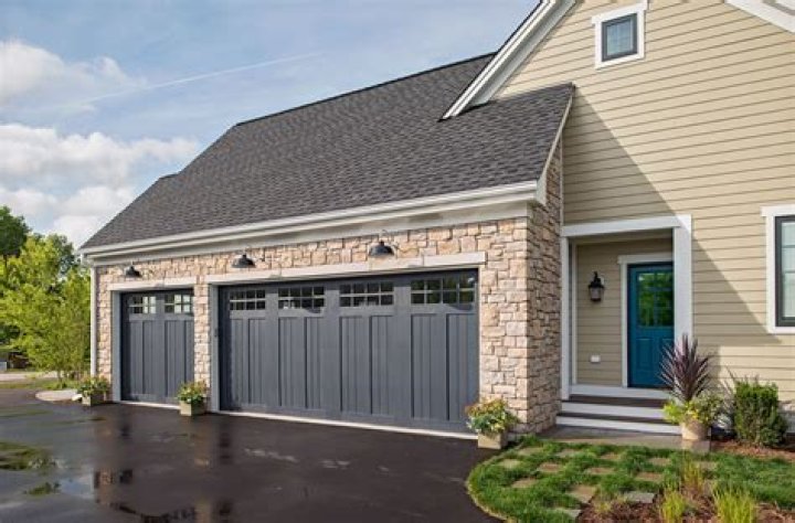 Should front door and garage door match?