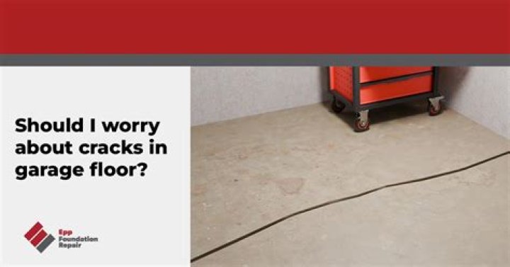 Should I worry about cracks in garage floor?