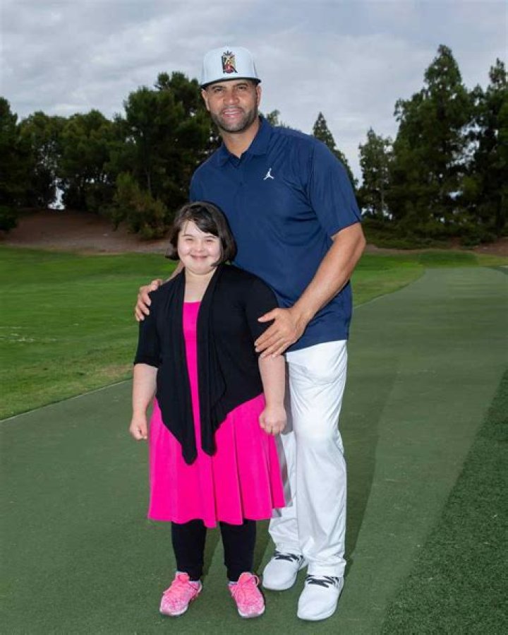 Who is Albert Pujols daughter?