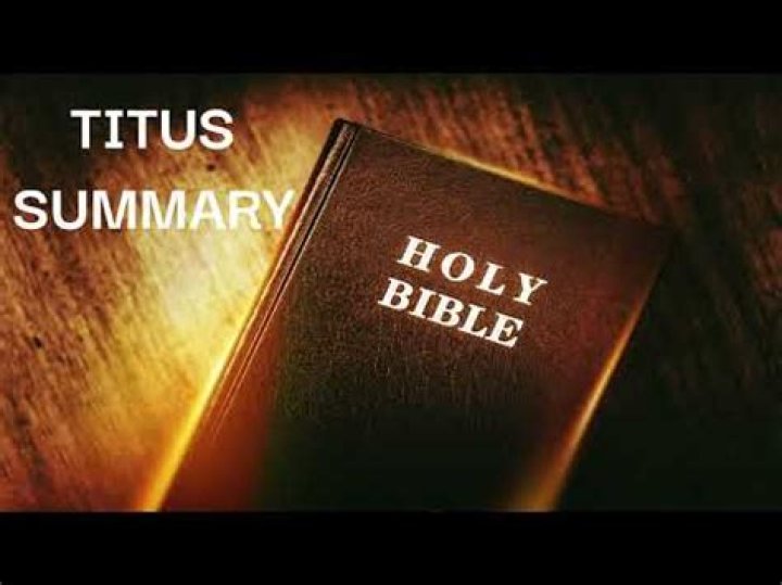 Summary of the Book of Titus