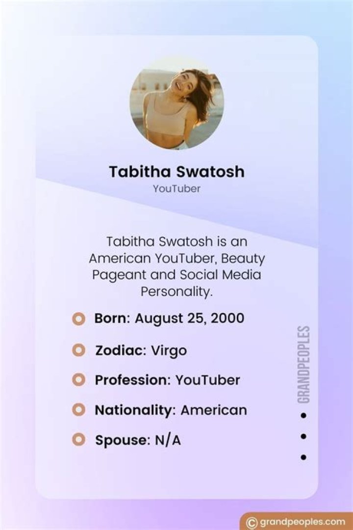 Tabitha Swatosh Net Worth, Age, Boyfriend, Family, Biography & More