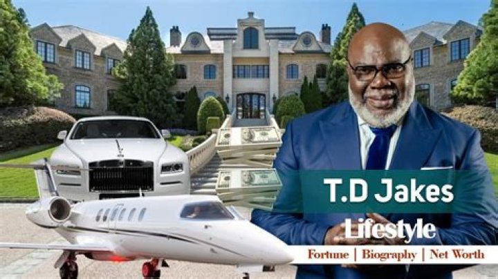 TD Jakes net worth 2018 revealed as the richest pastor in the world