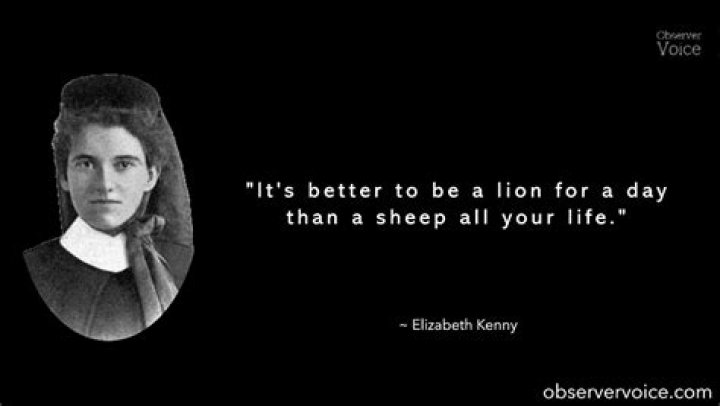 Top 10 Elizabeth Kenny quotes