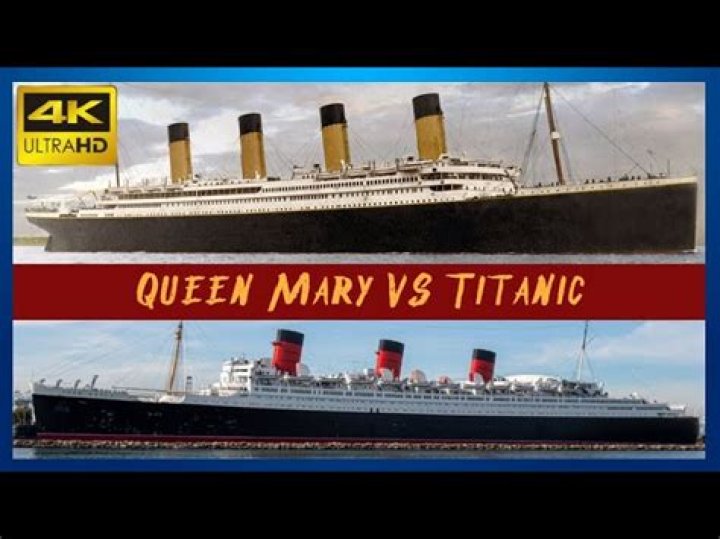 Was Queen Mary bigger than Titanic?