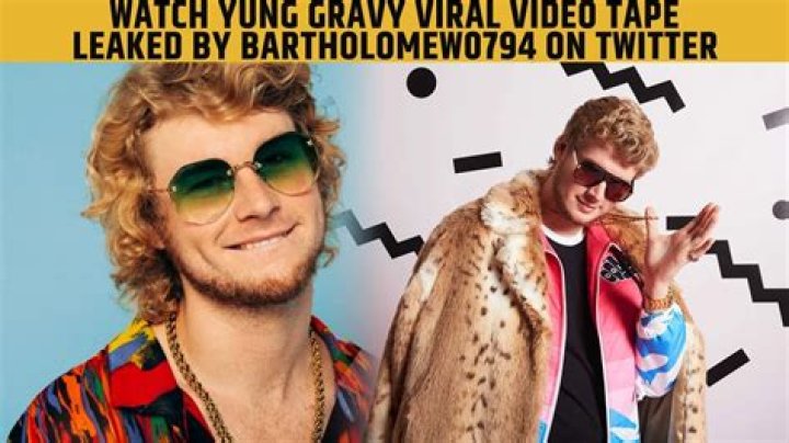Watch Yung Gravy Tape Full Video Trends On Twitter, Instagram, Youtube