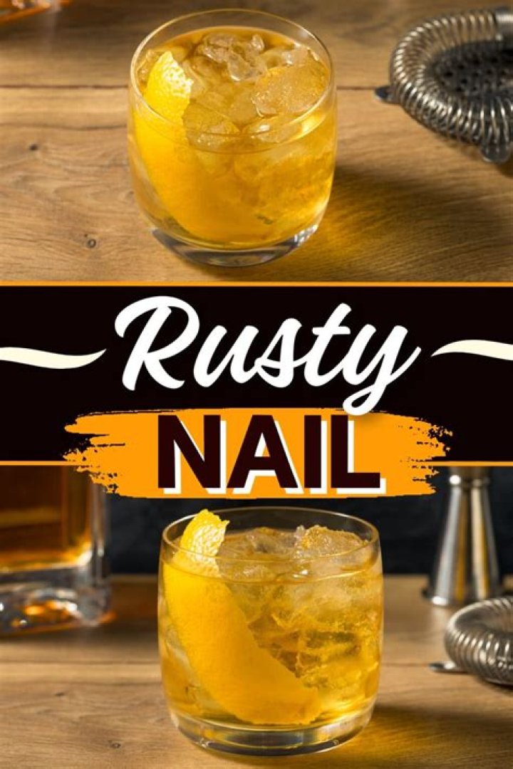 What alcohol is in a rusty nail?