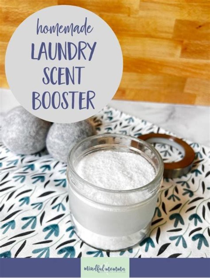 What are laundry scent boosters made of?