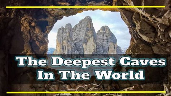 What are the 5 deepest caves in the world?