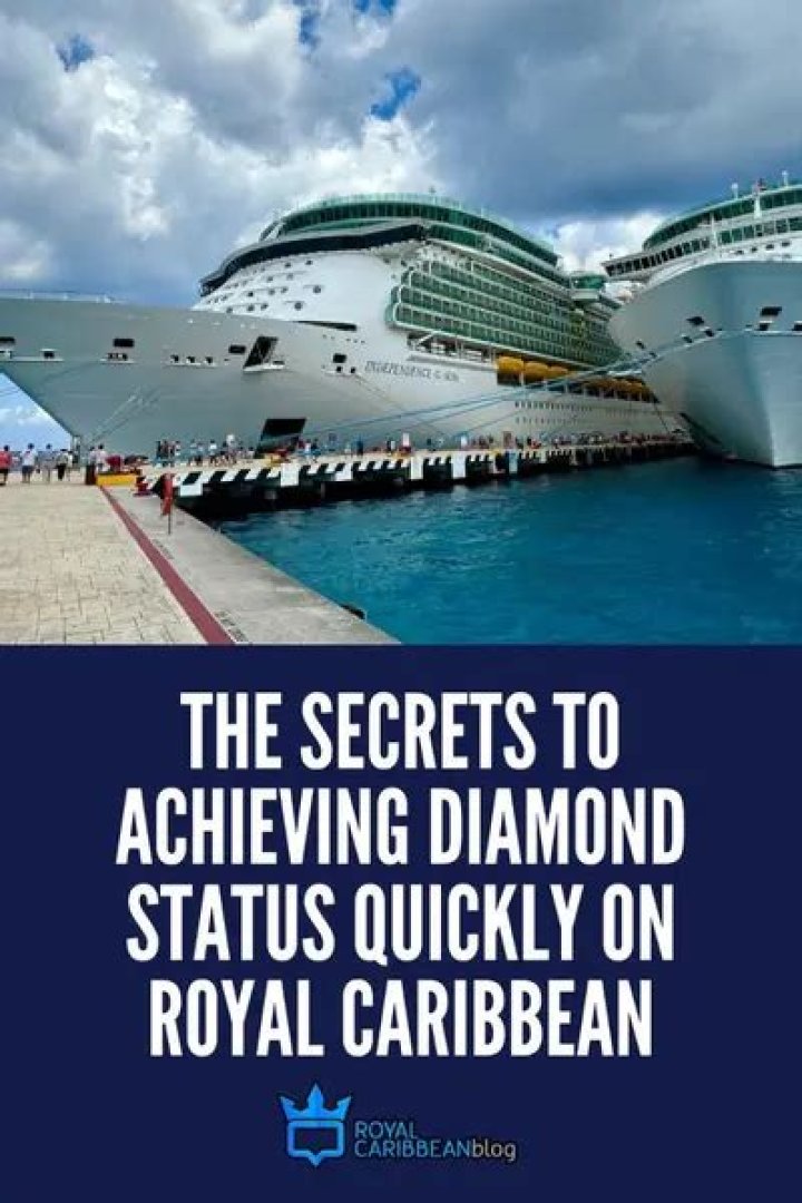What are the benefits of diamond status on Royal Caribbean?