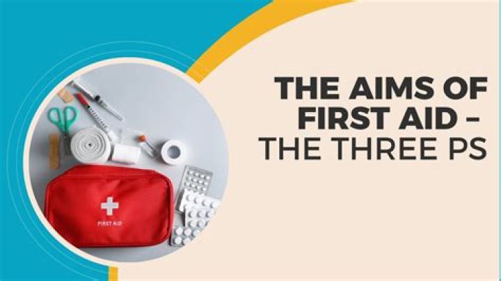 What are the three Cs of first aid?