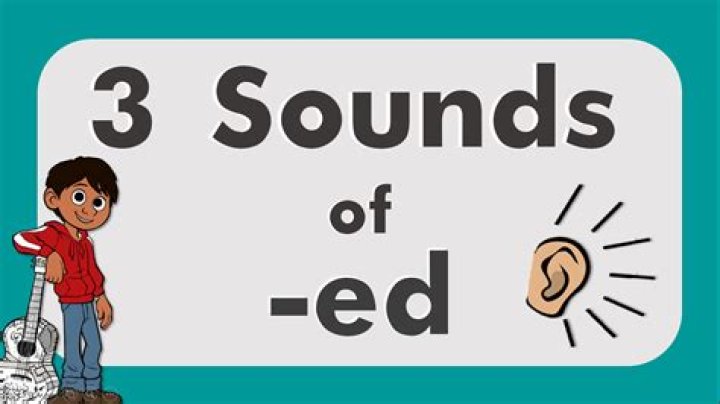 What are the three sounds of Ed?