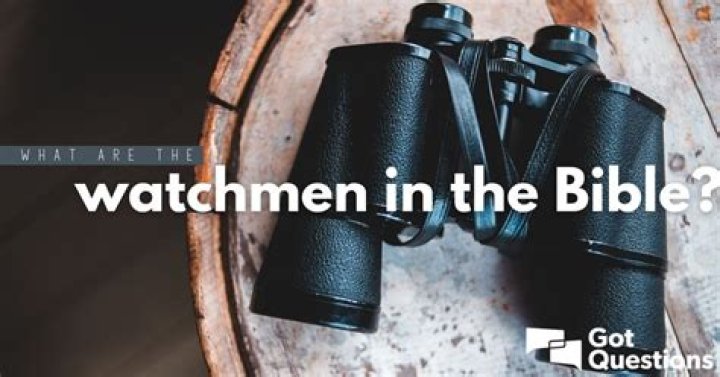 What are watchmen in the Bible?
