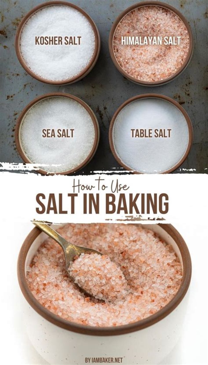 What can replace salt in baking?