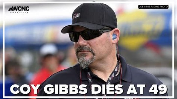 What caused death of Coy Gibbs?