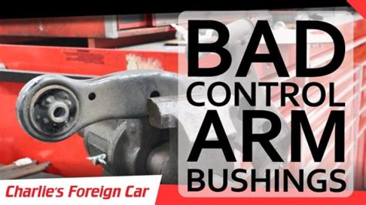 What causes control arm bushings to go bad?