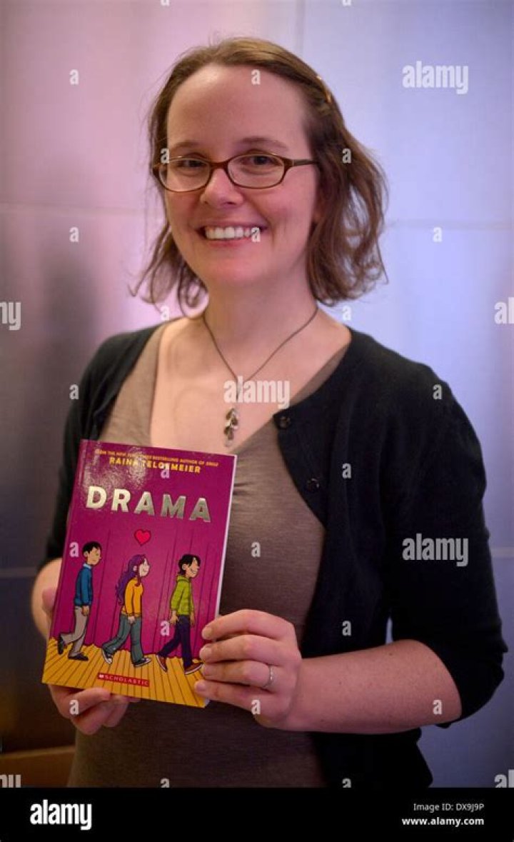 What college did Raina Telgemeier go to?