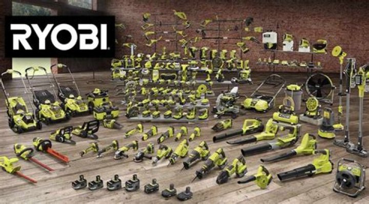 What color are Ryobi tools?