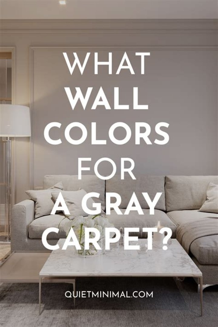 What color walls goes with GREY carpet?