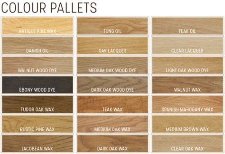 What Colour is light oak?