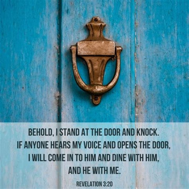 What did Jesus mean when He said, “I stand at the door and knock” (Revelation 3:20)?