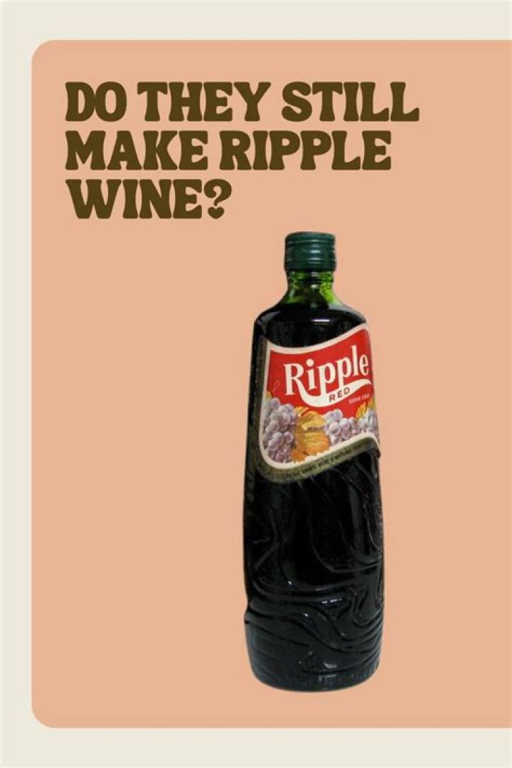 What did Ripple wine taste like?