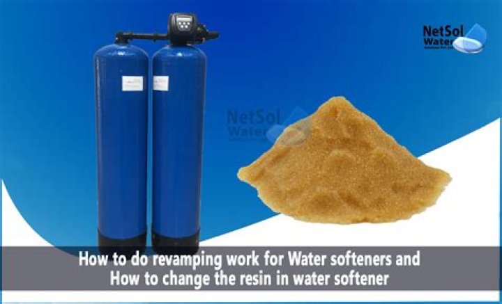 What do I do with old water softener resin?