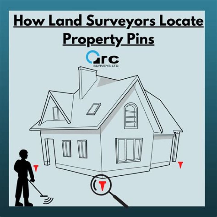 What do survey pins look like?