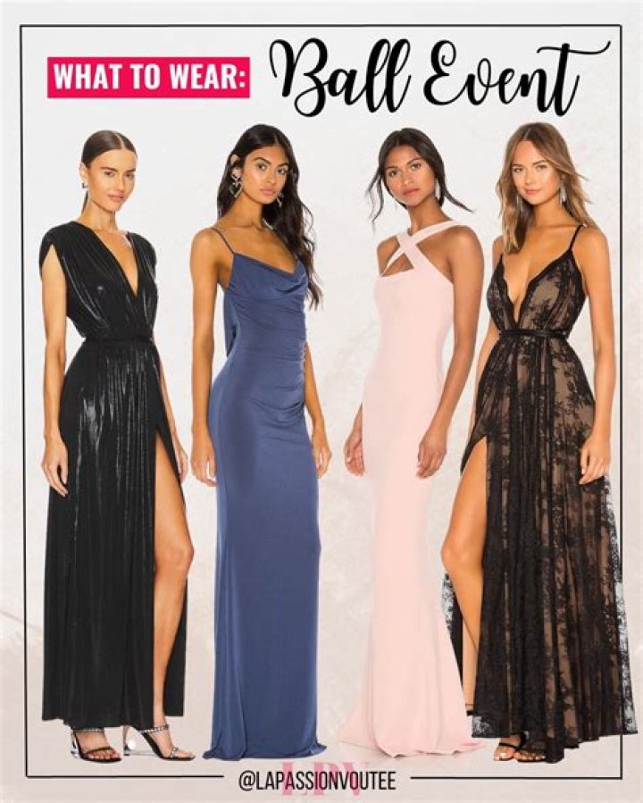 What do u wear to a ball?