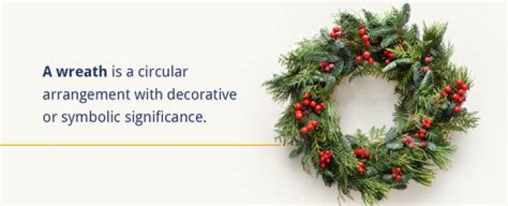 What do wreaths symbolize?