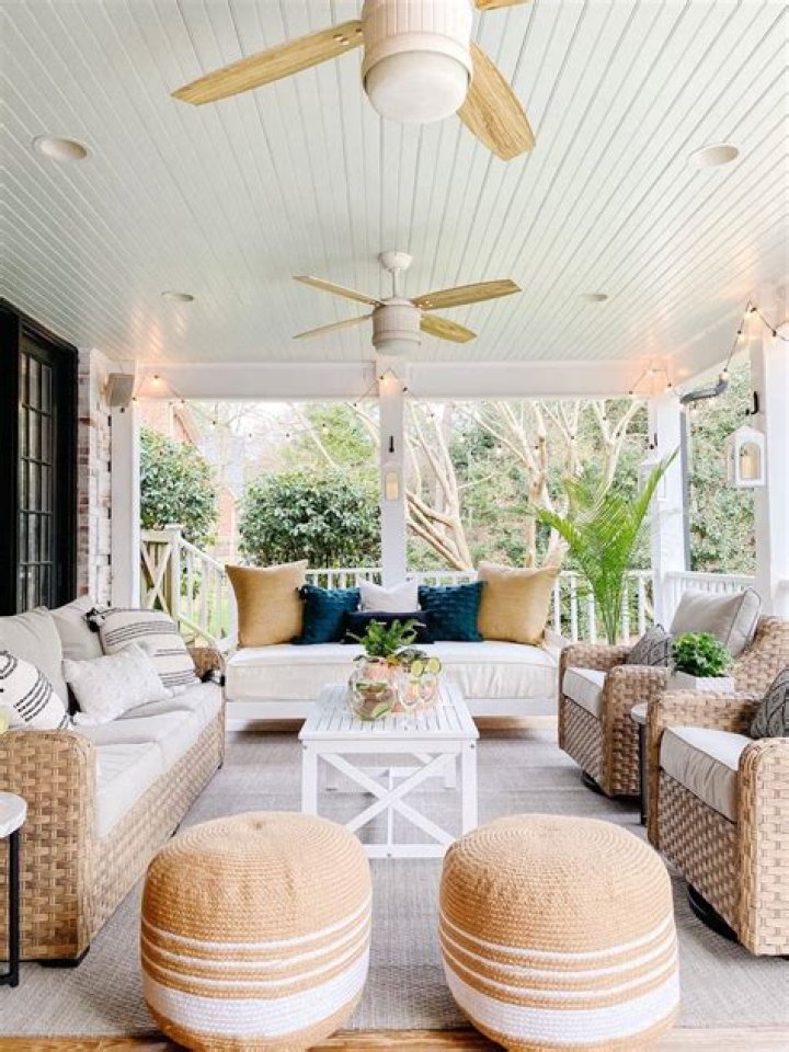 What do you use for a porch ceiling?