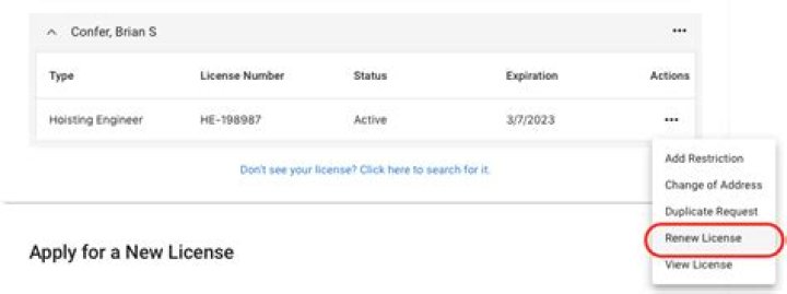 What does a 1c hoisting license cover?