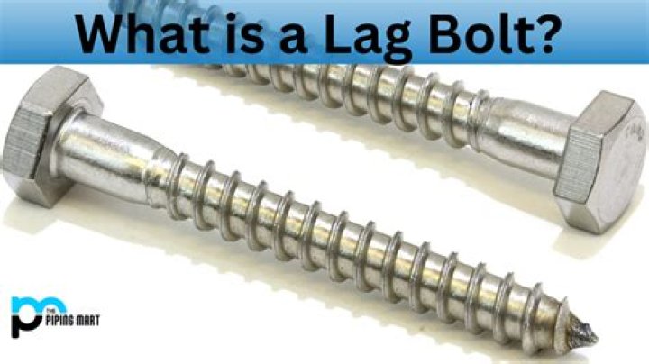 What does a lag screw look like?