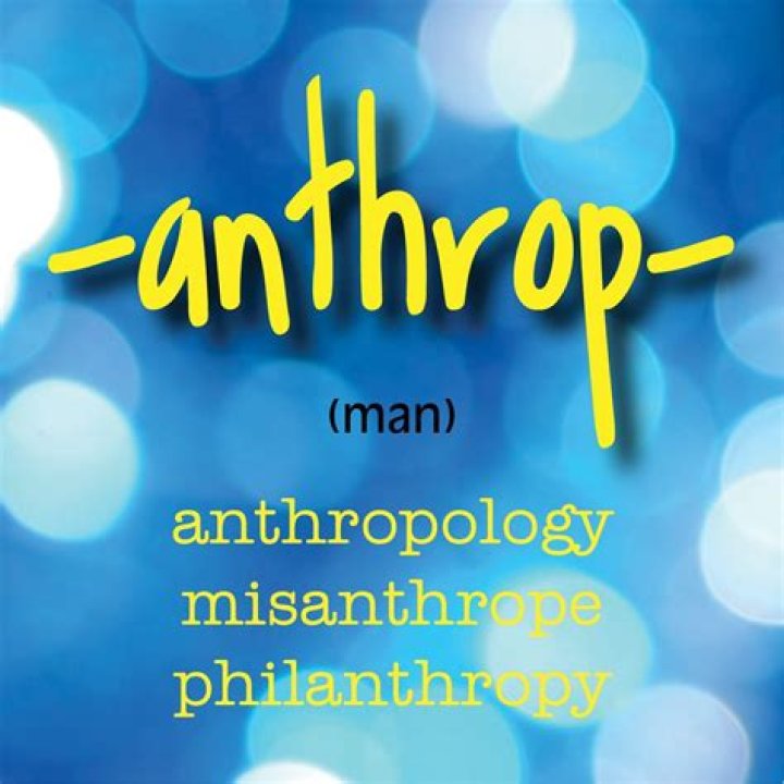 What does anthrop mean?