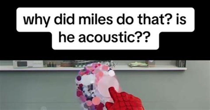 What does being acoustic mean?