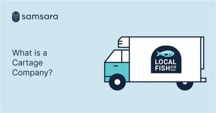 What does Cartage mean in shipping?