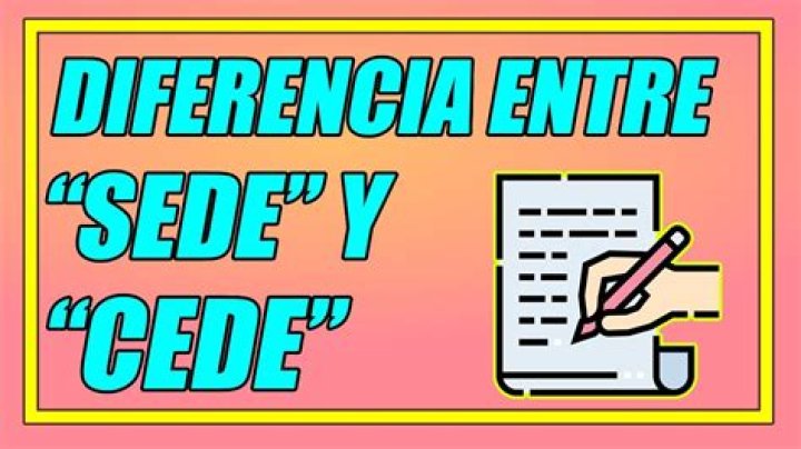 What does CED cede mean?